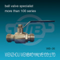 Stainless Steel (304, 316) Sanitary Ball Valve with Manual Handle for Water